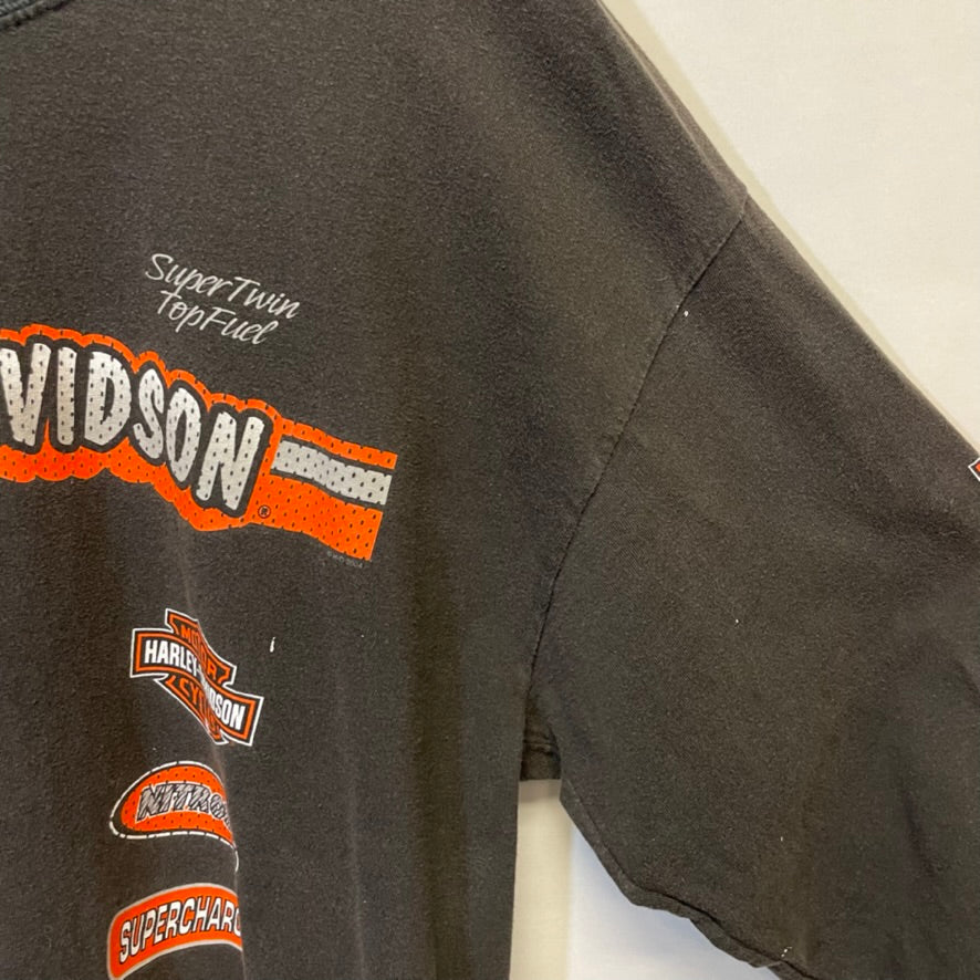 Vintage Harley Davidson Cowboy Texas Long Sleeve Shirt XL