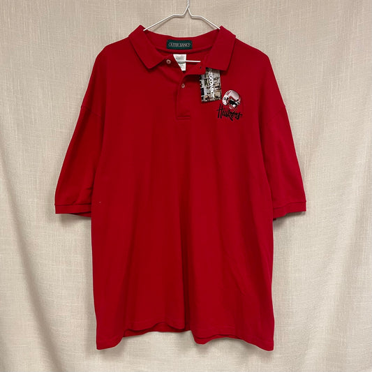 Vintage Nebraska Huskers Polo Shirt XL