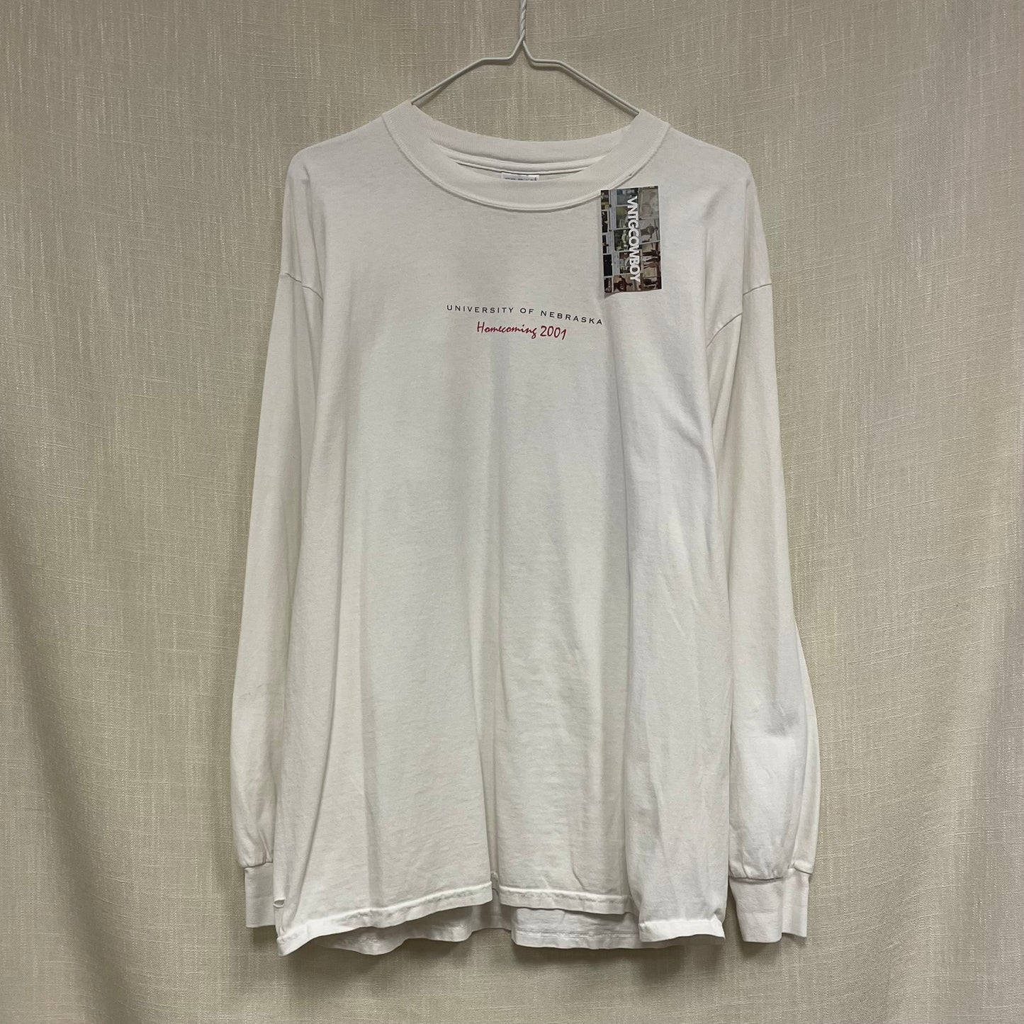 Vintage Nebraska Huskers 2001 Tou Big Red Bus Shirt L