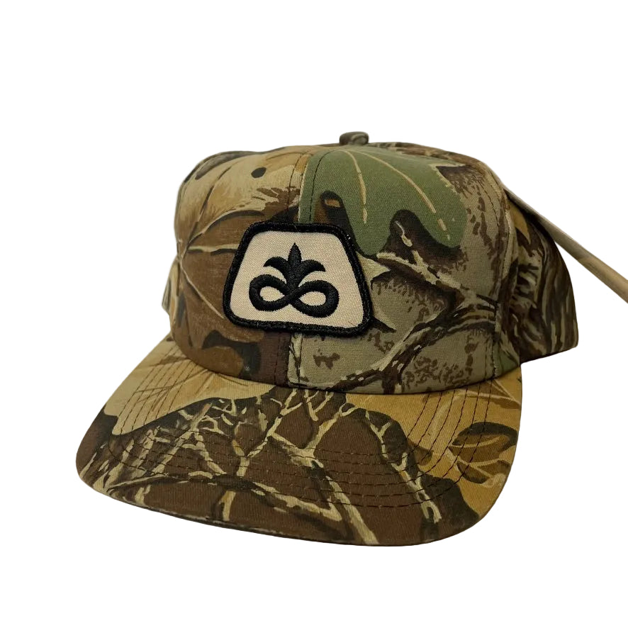 Vintage Pioneer Camo Snapback Hat NWT
