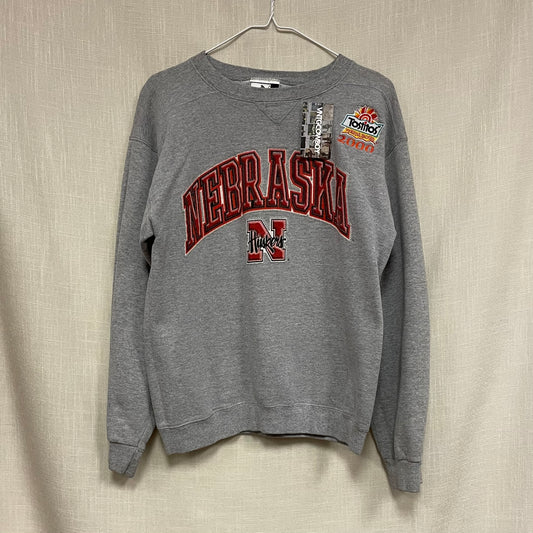 Vintage Nebraska Huskers Tostitos Fiesta Bowl 2000 Crewneck M