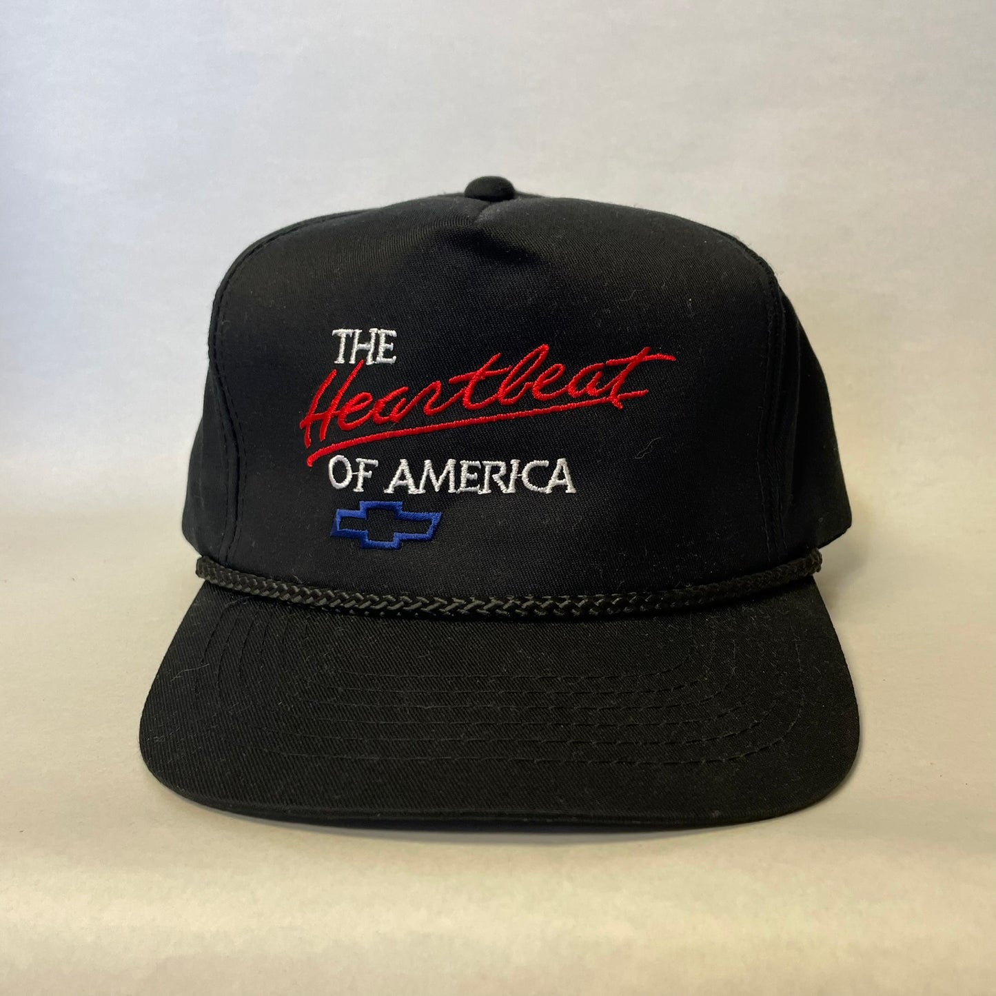 Vintage 'The Heartbeat of America' Chevy Snapback Hat