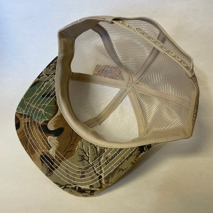Vintage Pioneer Camo Snapback Trucker Hat NWT