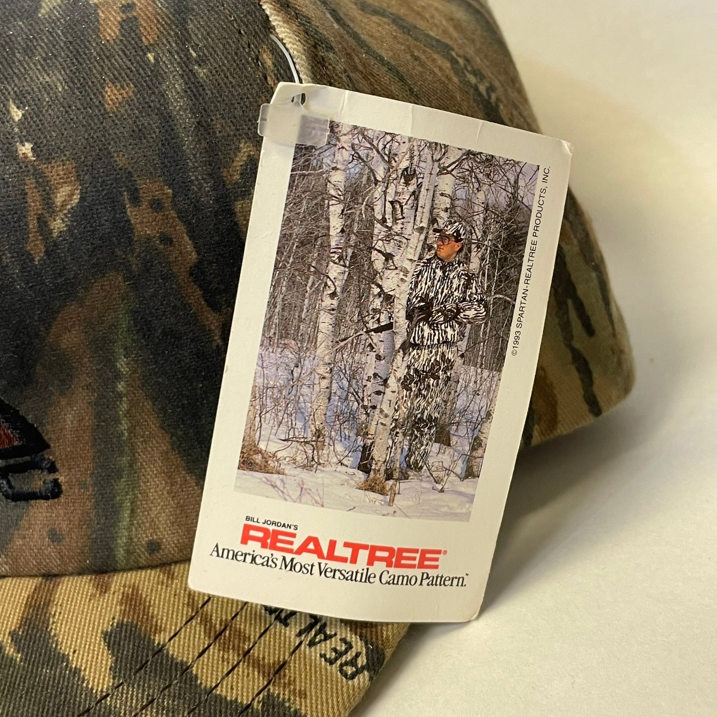 Vintage ASTEC Camo Snapback Hat NWT