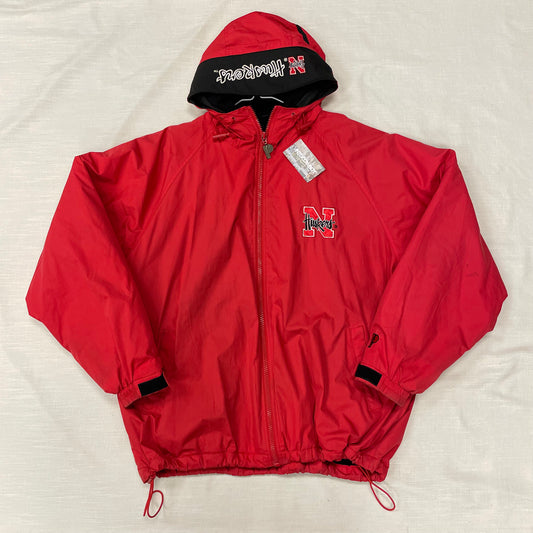 Vintage Nebraska Huskers Coat Jacket XL