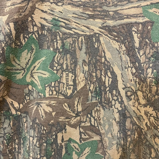 Vintage Realtree Rebark Camo Long Sleeve Shirt L