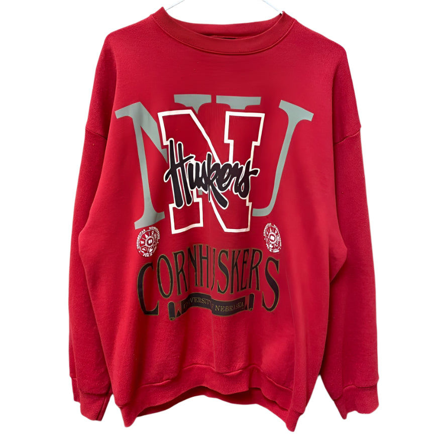 Vintage Nebraska Huskers Crewneck XL