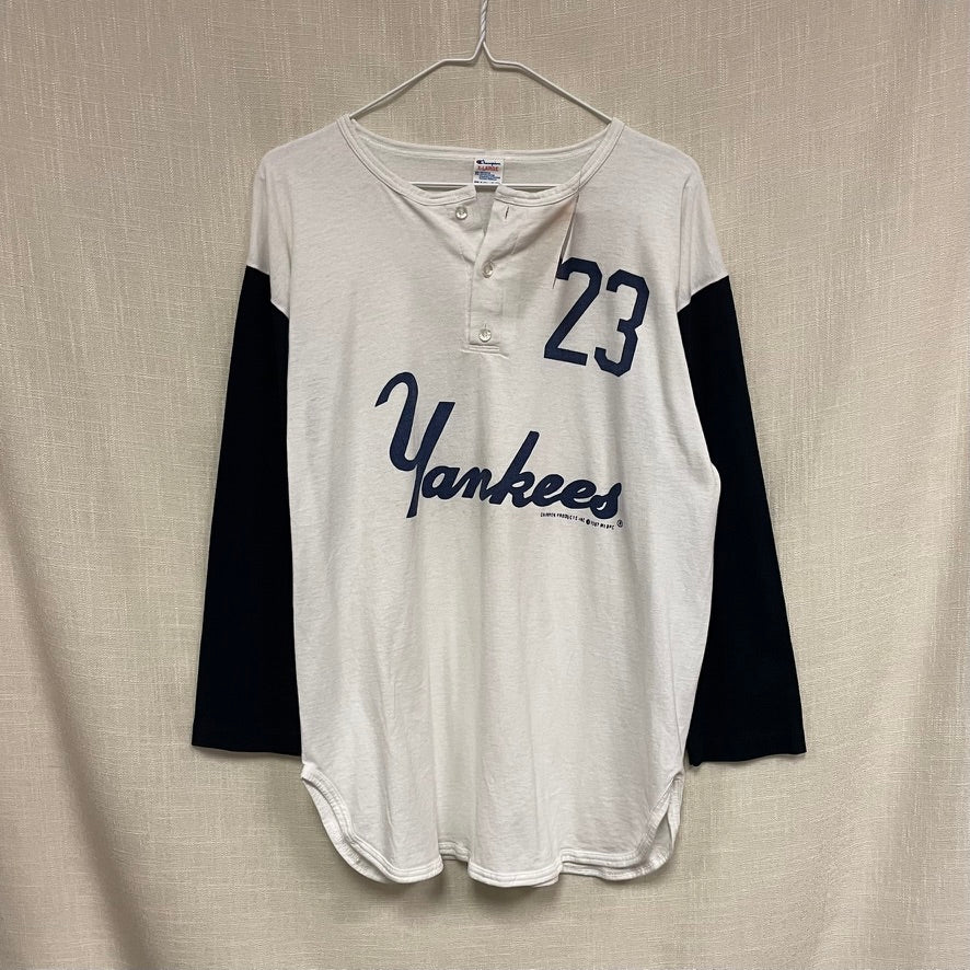 Vintage New York Yankees 1987 Baseball Shirt XL