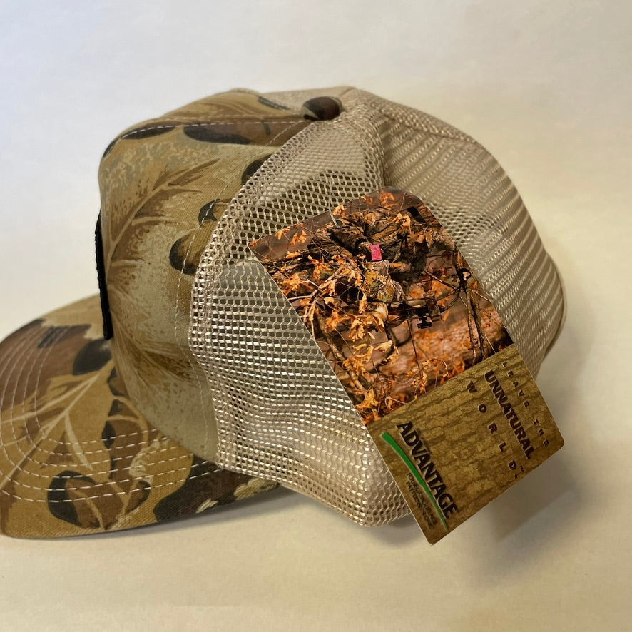 Vintage Pioneer Camo Snapback Trucker Hat NWT