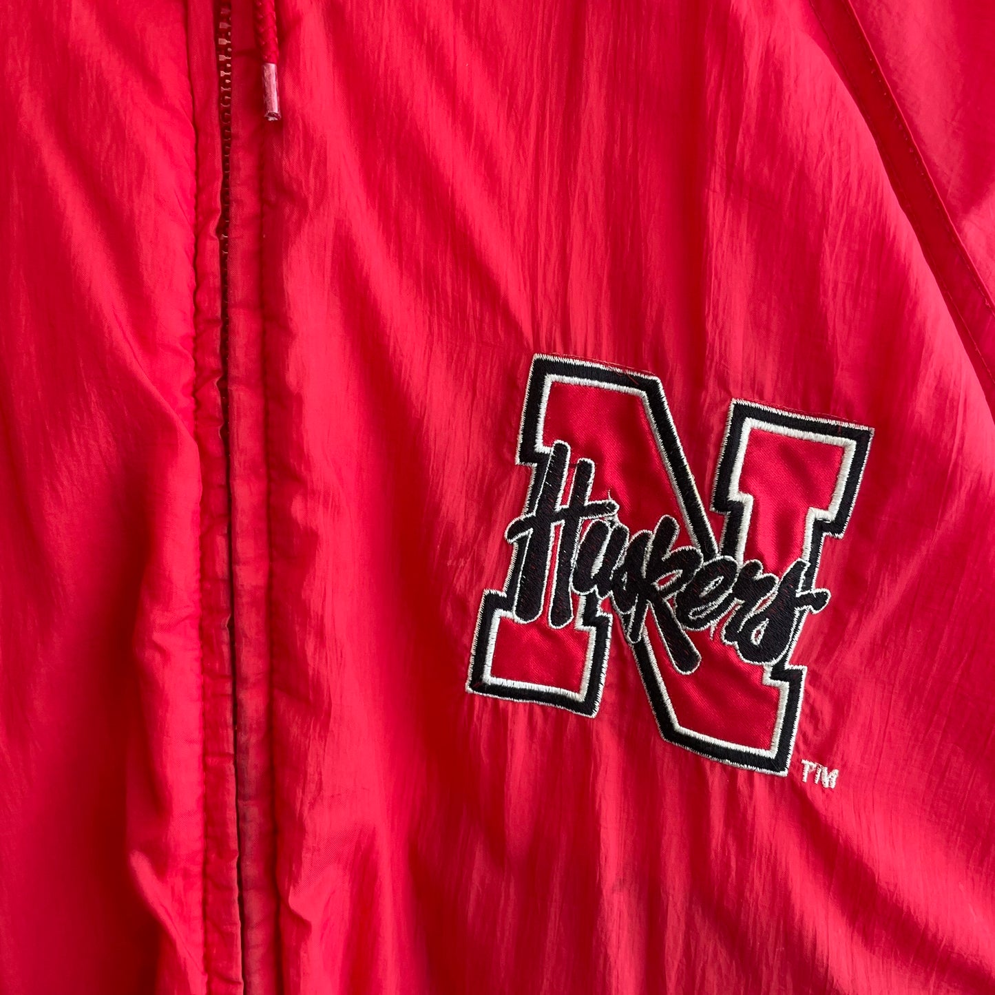 Vintage Nebraska Huskers Puffer Jacket LOGO 7 XL