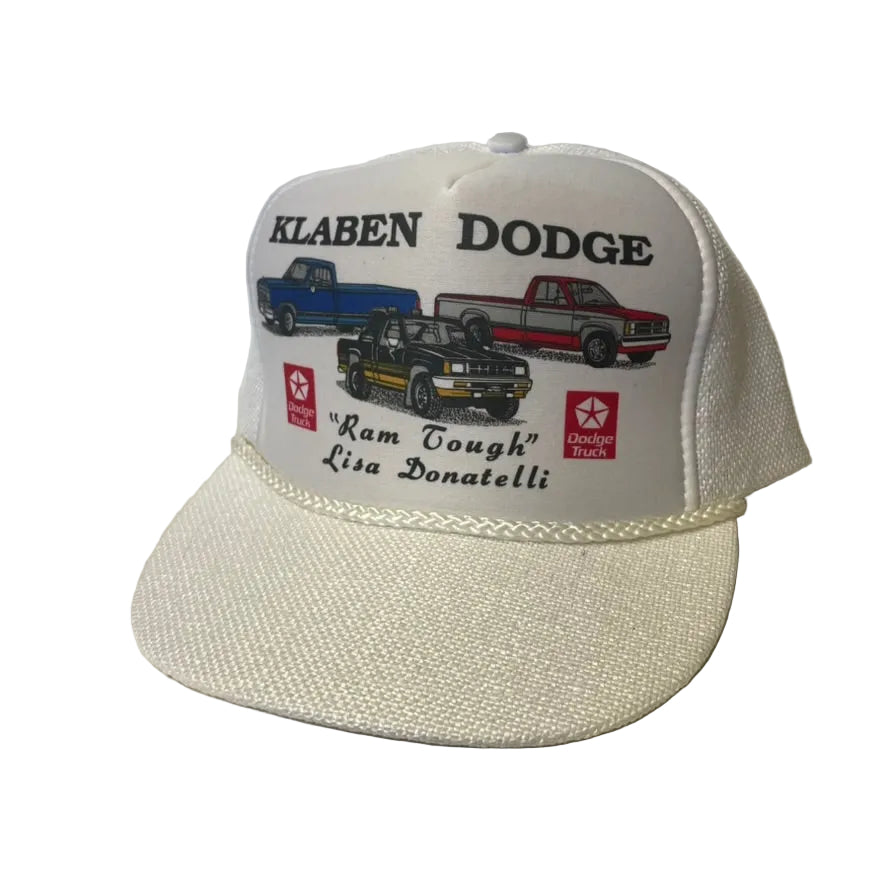 Vintage Klaben Dodge 'Ram Tough' Snapback Hat