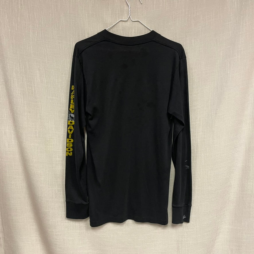 Vintage Harley Davidson x Jack Daniels Long Sleeve Shirt L