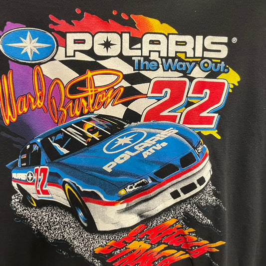 Vintage Polaris Ward Burton Racing Long Sleeve Shirt L