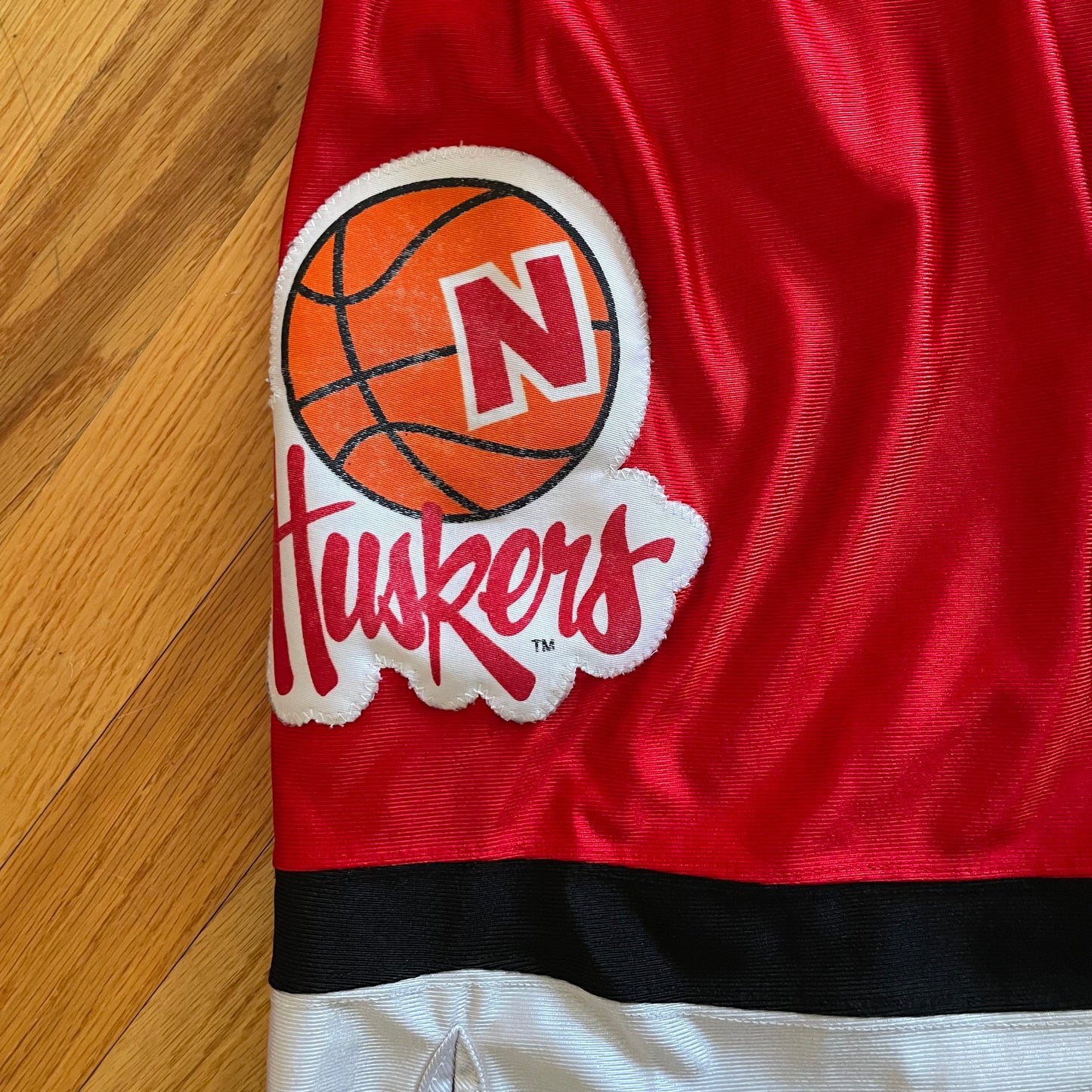 Vintage Nebraska Huskers Basketball APEX ONE Shorts
