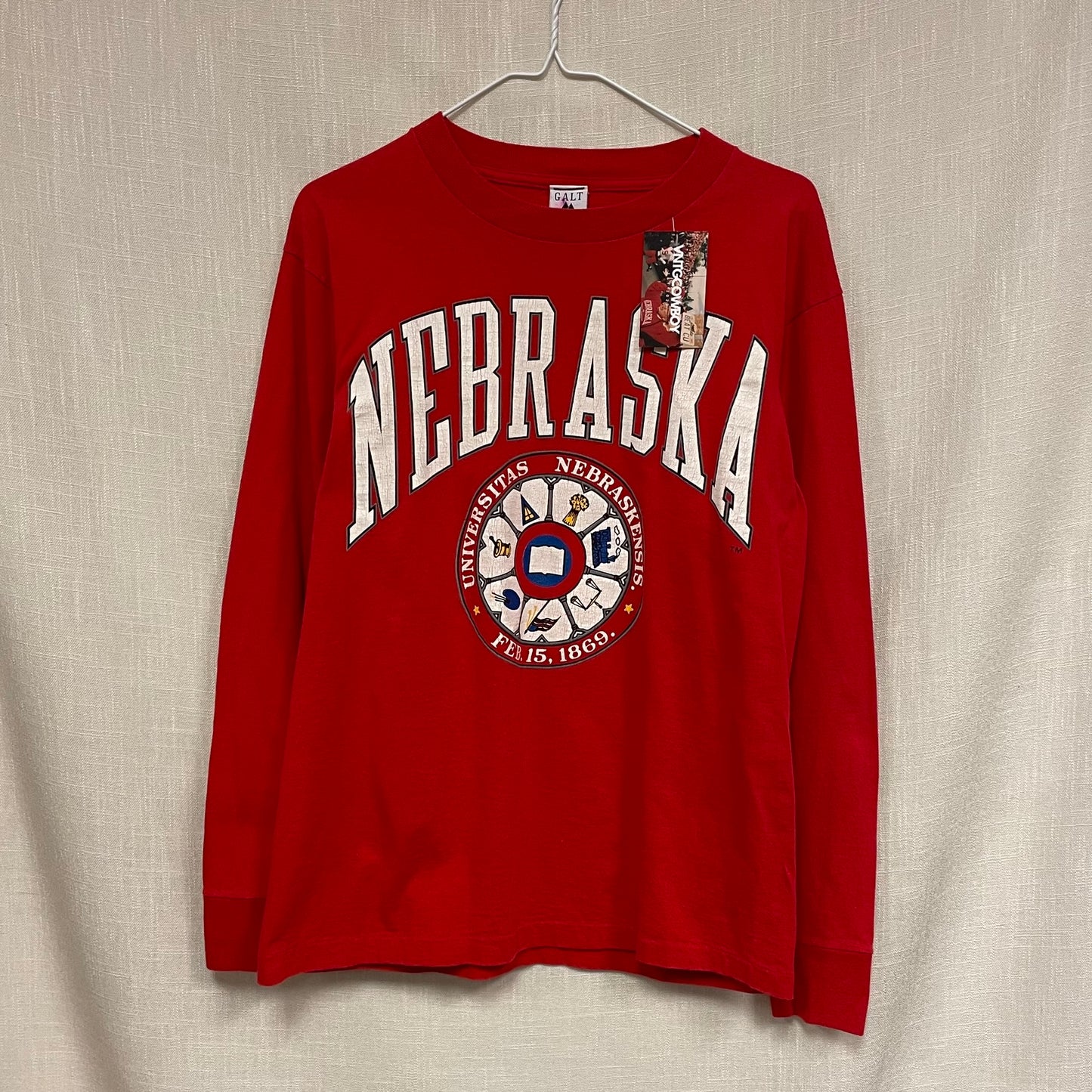 Vintage Nebraska Huskers Shirt L
