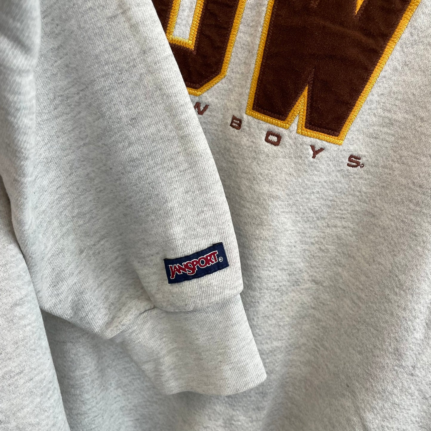 Vintage University of Wyoming Cowboy Jansport Crewneck XXL