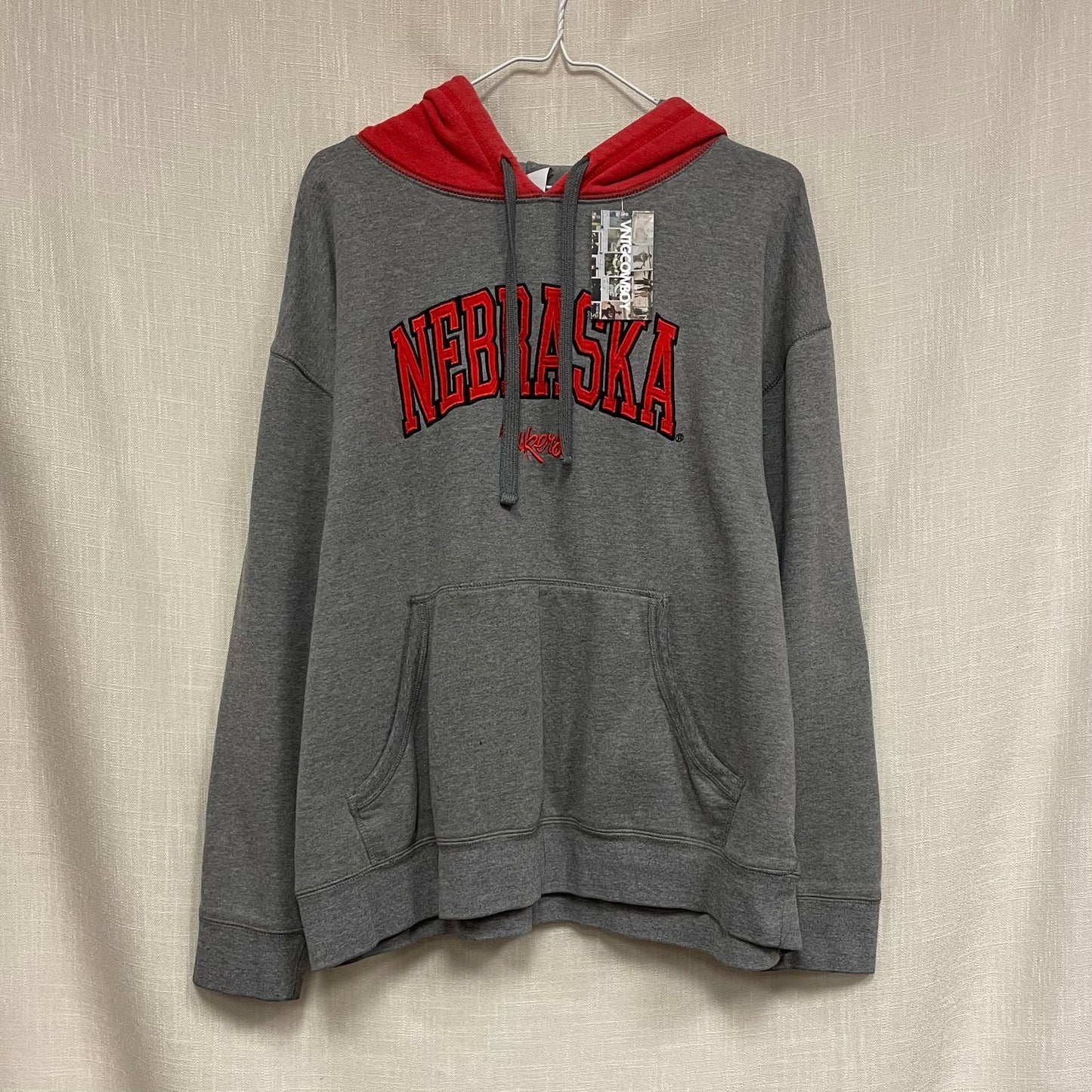 Vintage Nebraska Huskers Hoodie XL