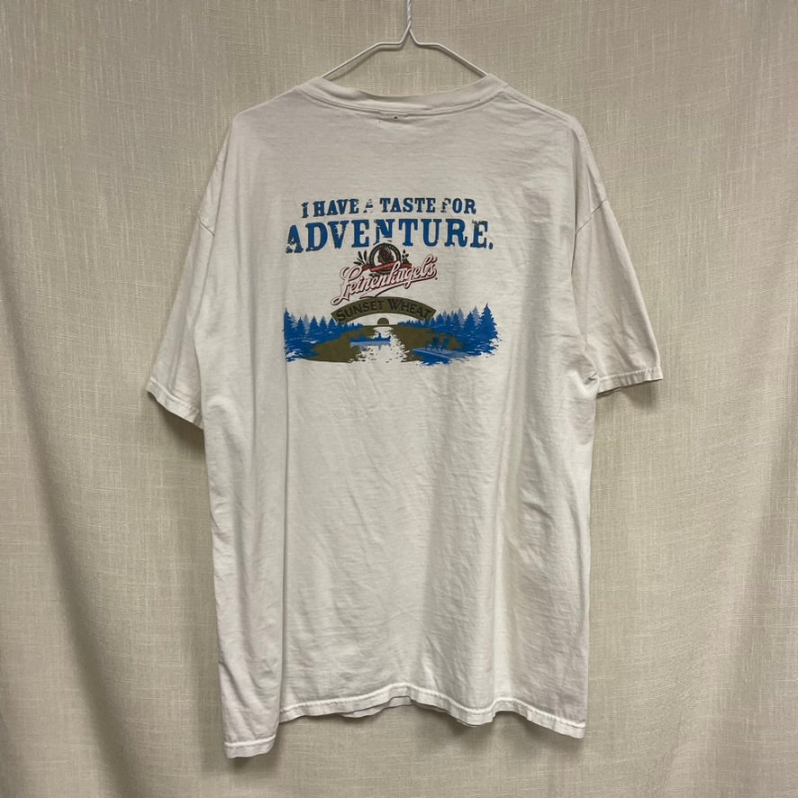 Vintage Leinenkugel's Sunset Wheat 'I HAVE TASTE FOR ADVENTURE' Shirt XL