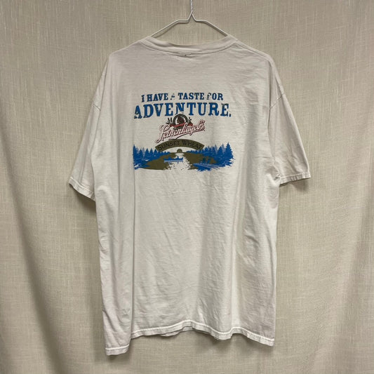 Vintage Leinenkugel's Sunset Wheat 'I HAVE TASTE FOR ADVENTURE' Shirt XL
