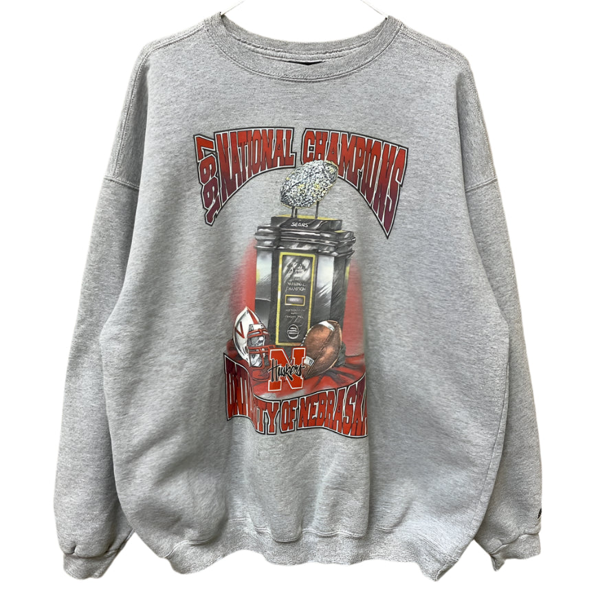 Vintage Nebraska Huskers 1997 National Champions Crewneck XL