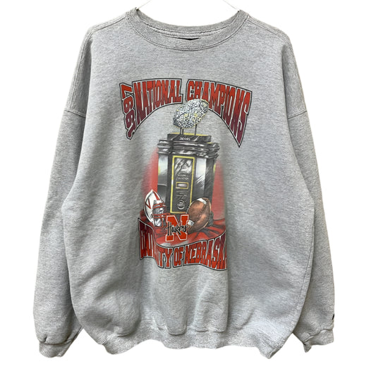 Vintage Nebraska Huskers 1997 National Champions Crewneck XL