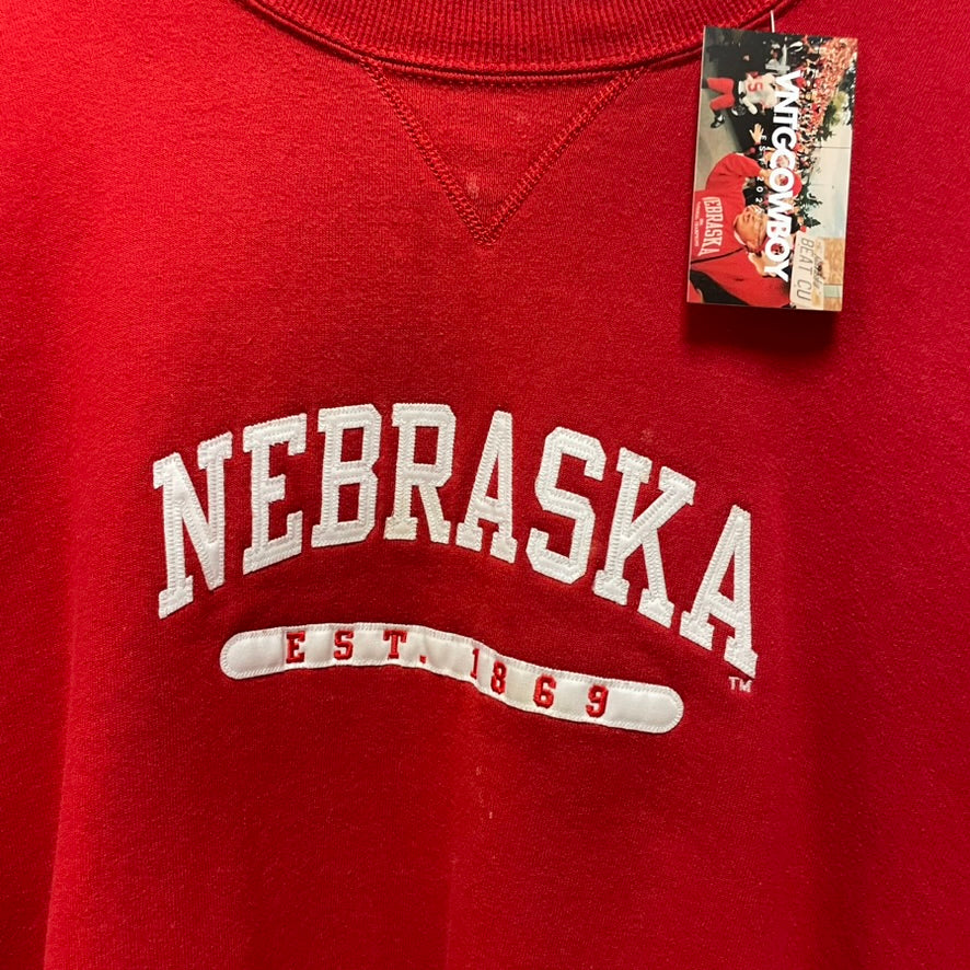 Vintage Nebraska Huskers Crewneck L