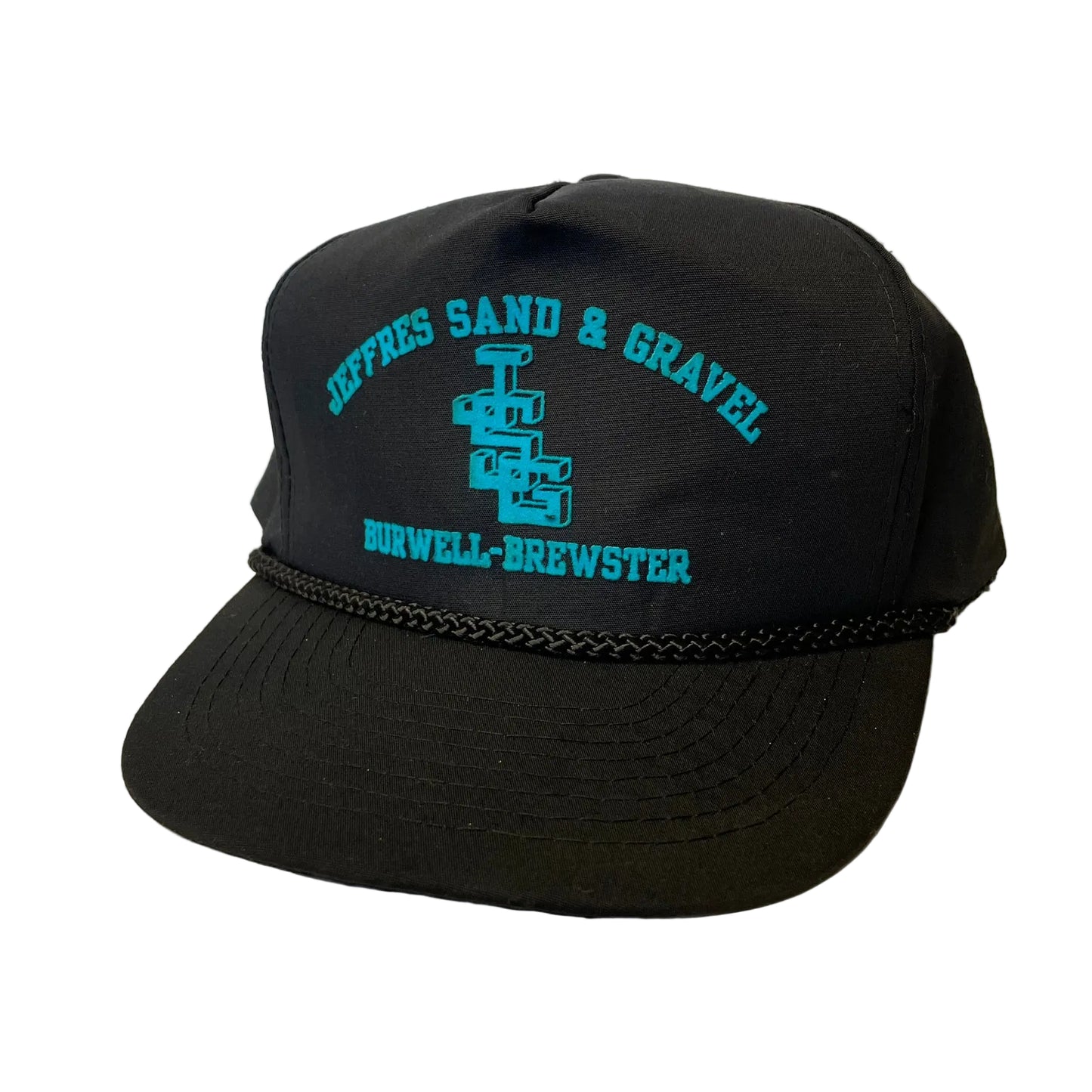 Vintage Jeffres Sand and Gravel Strapback Hat