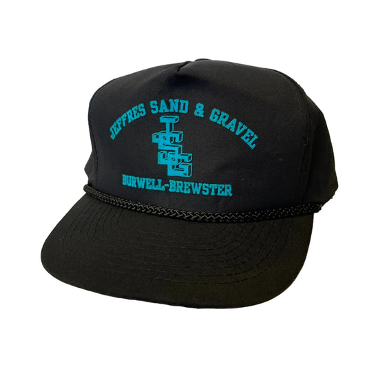 Vintage Jeffres Sand and Gravel Strapback Hat