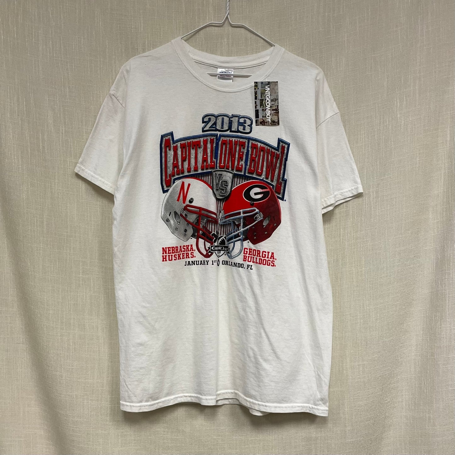 Nebraska Huskers Capital One Bowl Shirt L