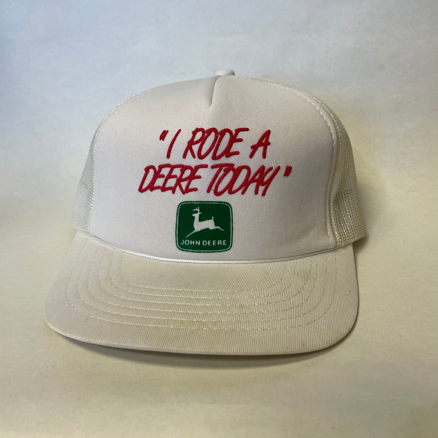 Vintage John Deere Snapback Trucker Hat