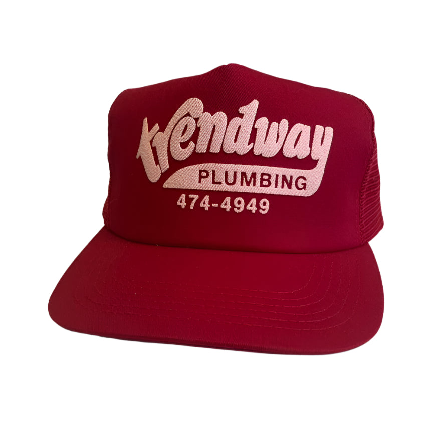 Vintage Trendway Plumbing Snapback Hat