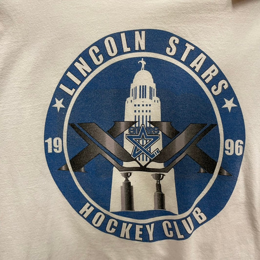 Vintage Lincoln Stars Hockey Club 1996 Shirt M