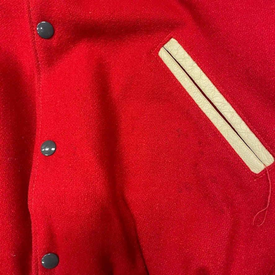 Vintage Nebraska Huskers Letterman Jacket L