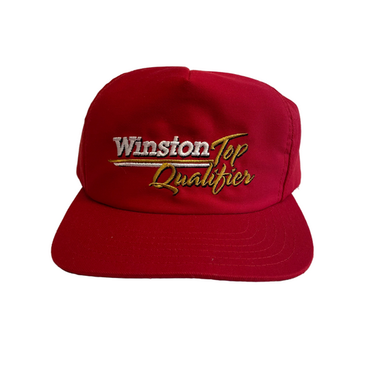Vintage Winston Top Qualifier Snapback Hat