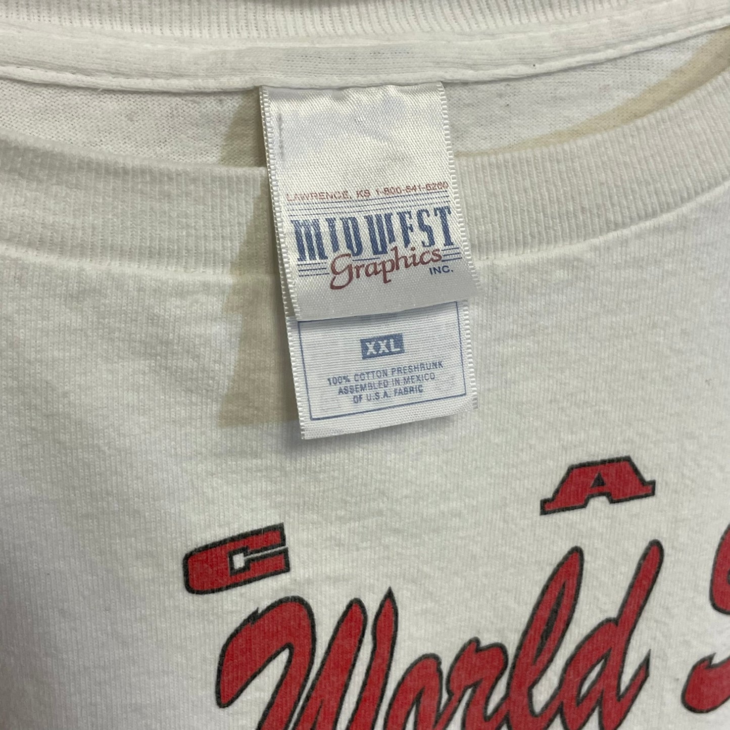 Vintage Nebraska Huskers Baseball 2001 College World Series Shirt XXL