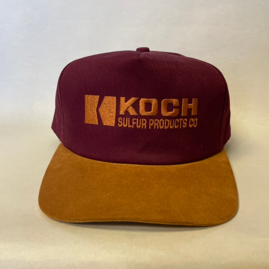 Vintage Koch Sulfur Products Strapback Hat