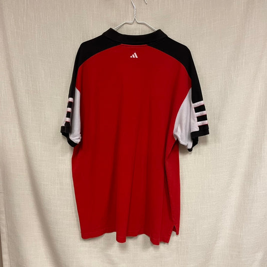 Vintage Nebraska Huskers Frank Solich Polo Shirt XL