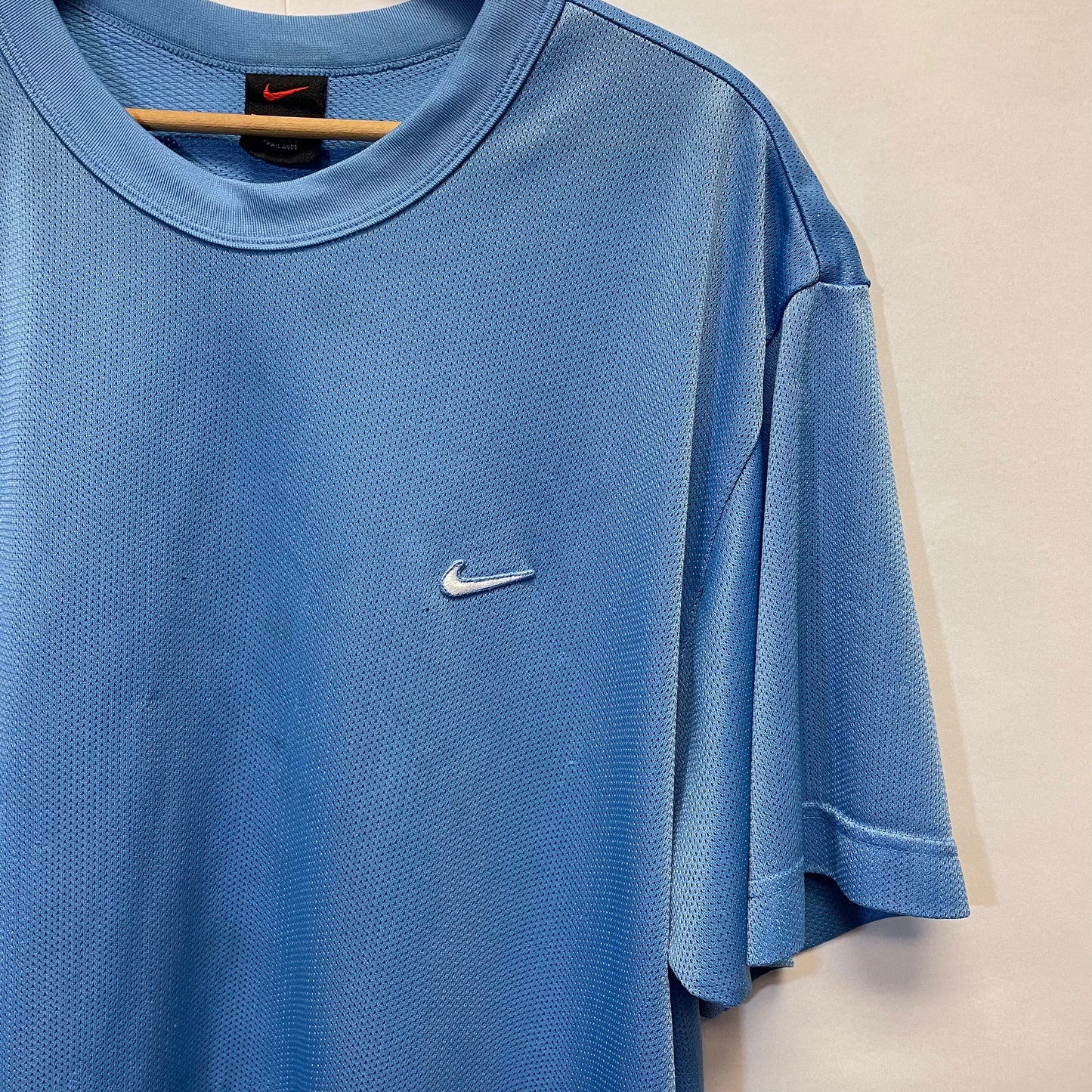 Vintage Nike Small Swoosh Mesh Jersey Shirt XL