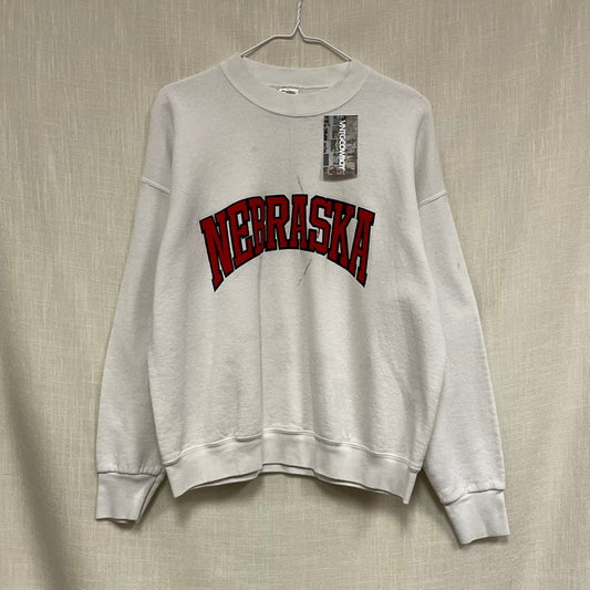 Vintage Nebraska Huskers Crewneck L