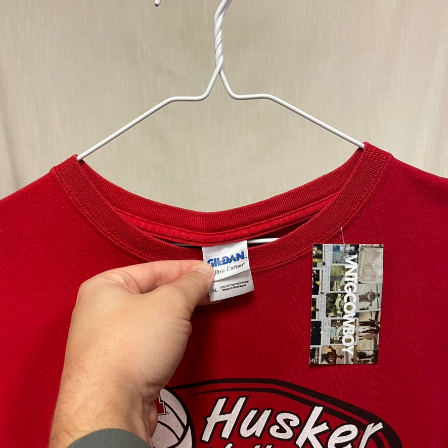 Vintage Nebraska Huskers Volleyball Shirt XL
