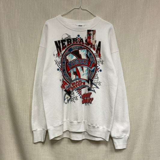 Vintage Nebraska Huskers Crewneck XL