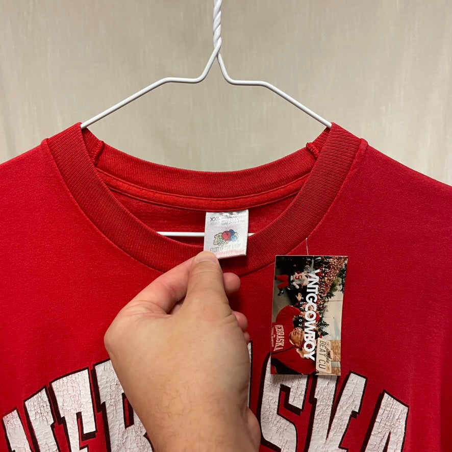 Vintage Nebraska Huskers National Champions Shirt XXL