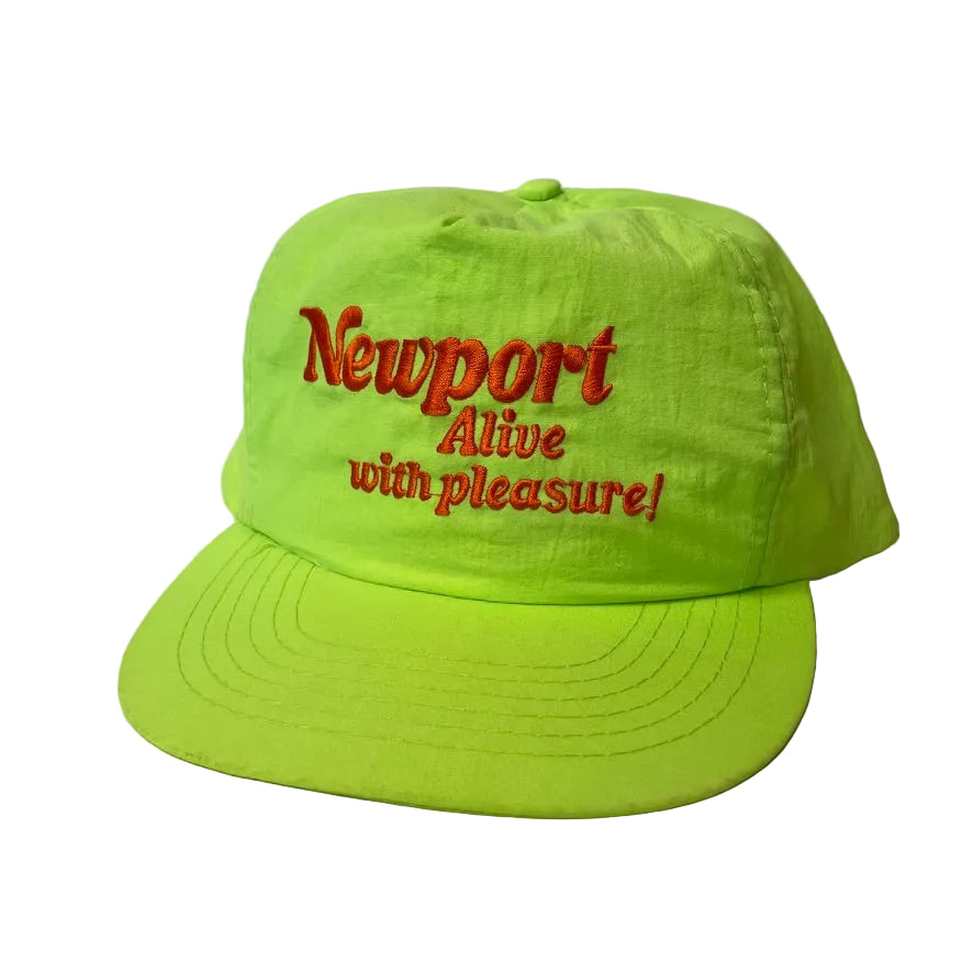 Vintage Newport Cigarettes 'Alive with pleasure' Snapback Hat