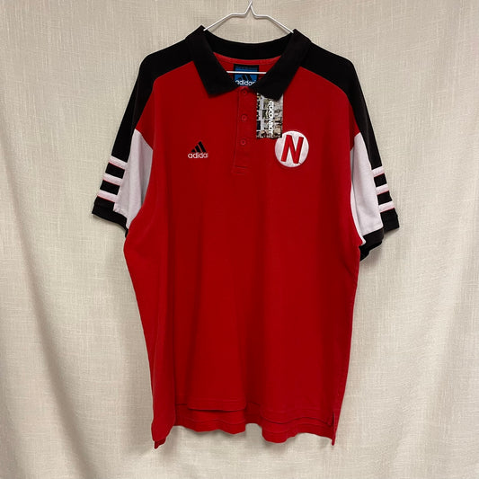Vintage Nebraska Huskers Frank Solich Polo Shirt XL
