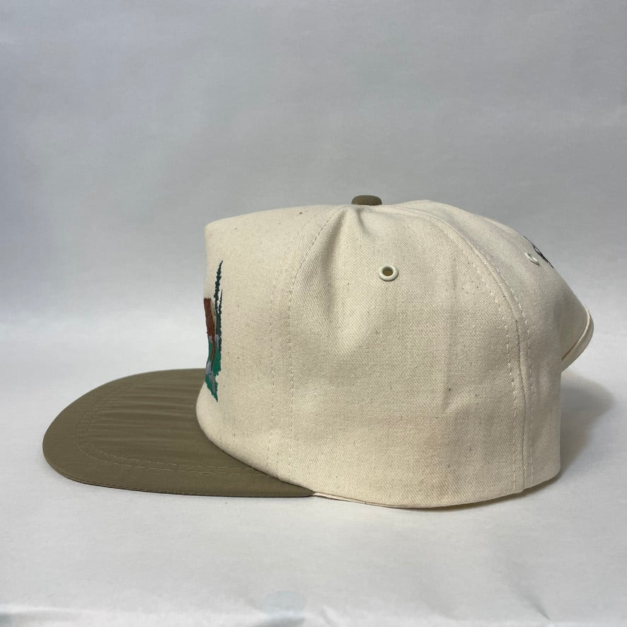 Vintage New Holland Elk Snapback Hat