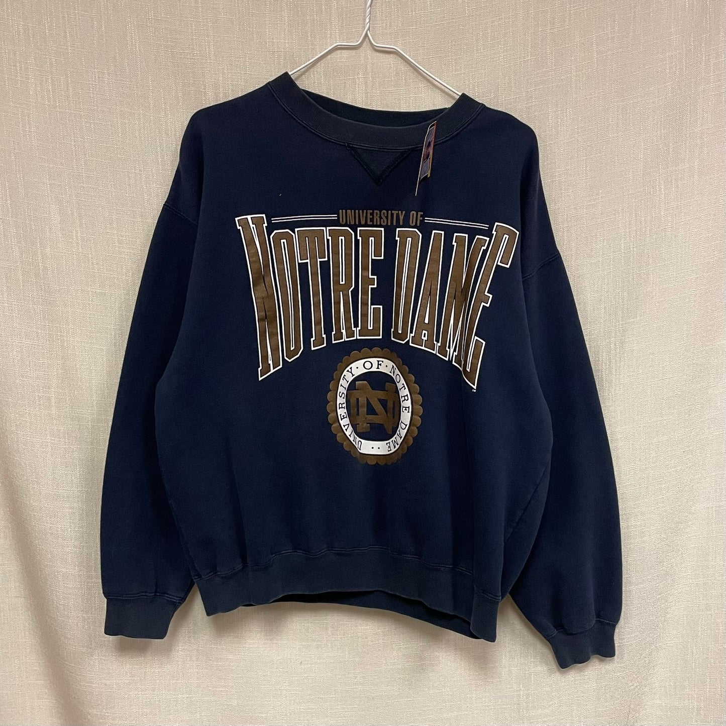 Vintage Notre Dame Crewneck M