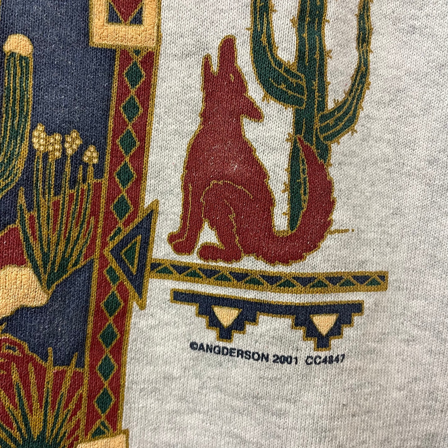 Vintage Arizona Aztec Western Graphic Crewneck S