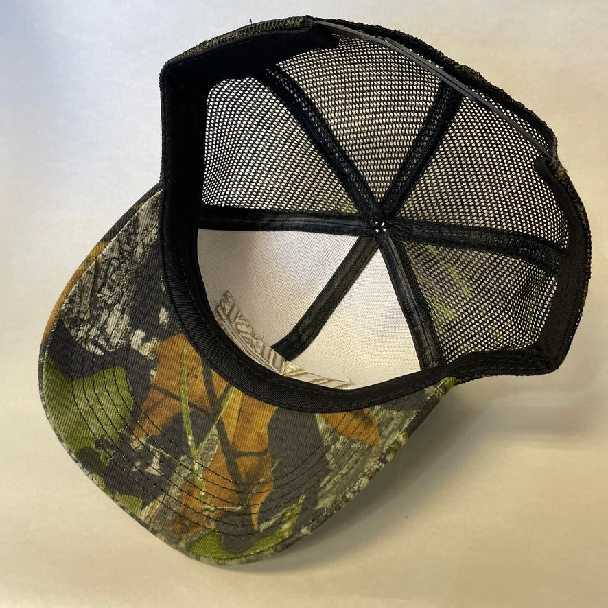 Vintage Wiese Industries Camo Snapback Trucker Hat NWT
