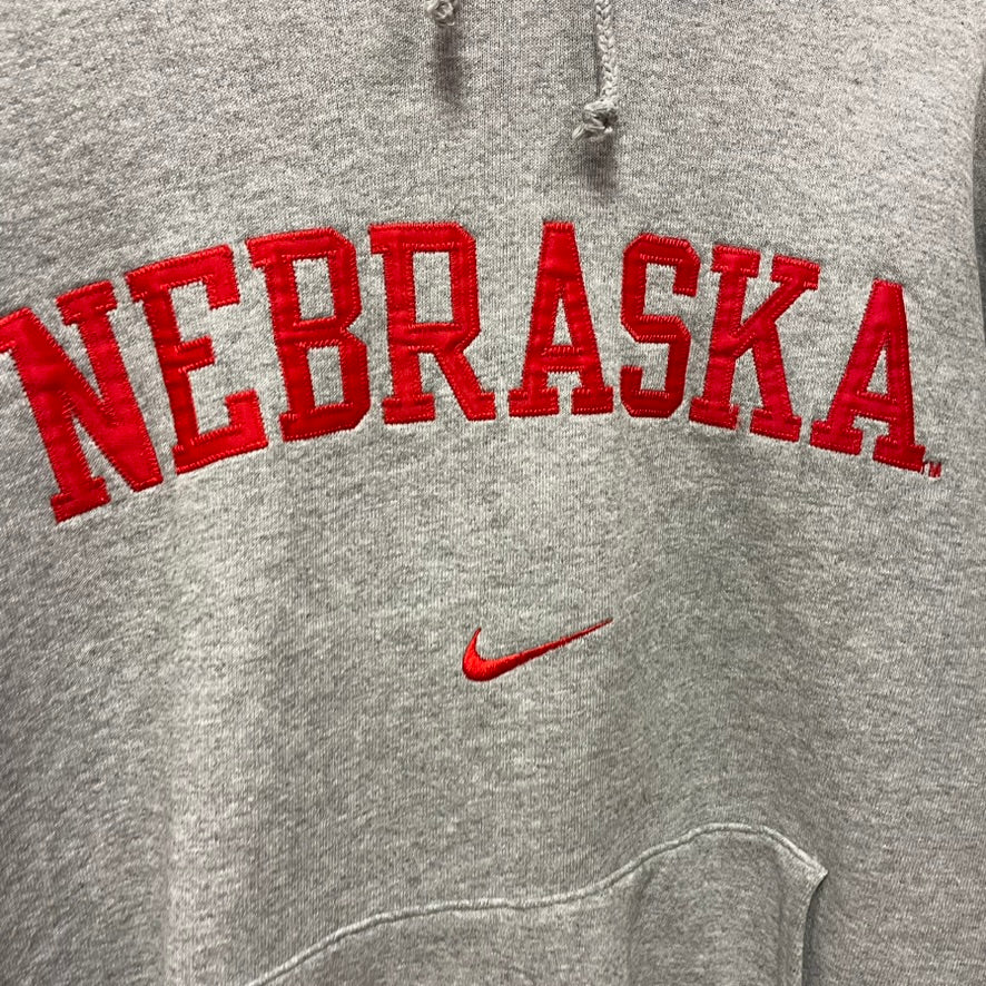 Vintage Nebraska Huskers Nike Hoodie XL
