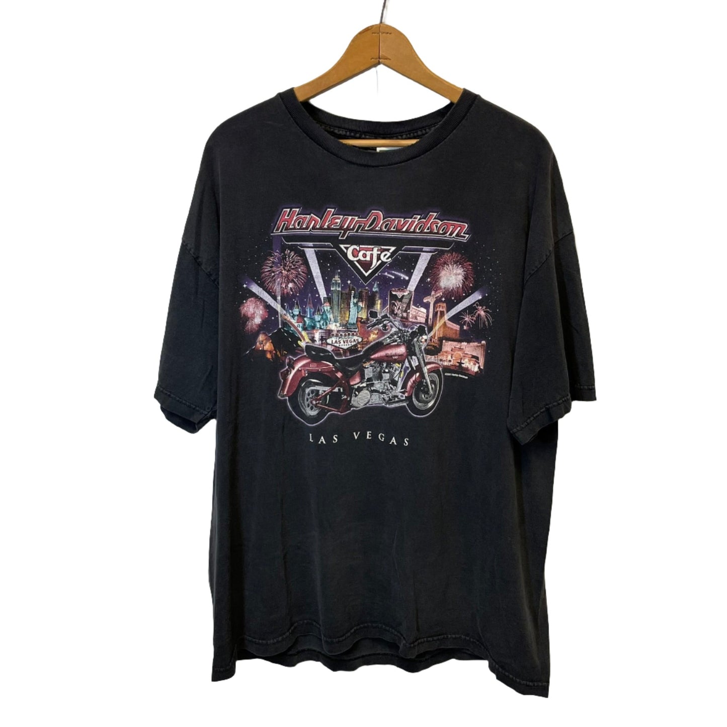 Vintage Harley Davidson Cafe Las Vegas Shirt XXL